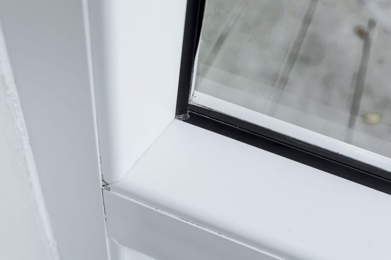 Close-up of Sealed Corner Trim